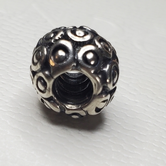 Pandora Retired Sterling Silver Celebration Designer Charm - Picture 7 of 11